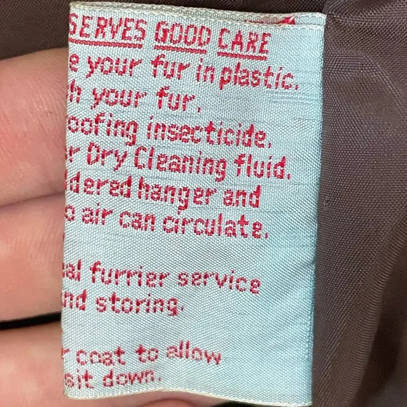 LIL’ BIRDS OF CA Vintage 1950s 1960s Patchwork Fur Hooded Jacket Coat - Picture 7 of 7